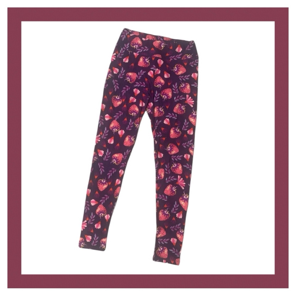 Women’s LuLaRoe Strawberry Leggings